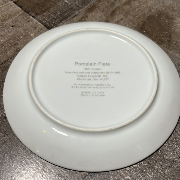 1996 Gibson Greetings Inc. Porcelain Poem Plate by Helen Steiner Rice - Picture 5 of 6